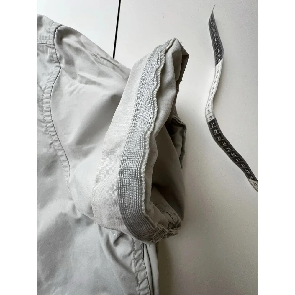 Banana Republic (Zip-Off Sleeves not included) Hidden Hood Jacket Shirt Men L